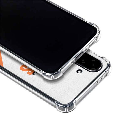 NHL Philadelphia Flyers Script Galaxy A36 5G Clear Case