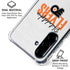 NHL Philadelphia Flyers Script Galaxy A36 5G Clear Case