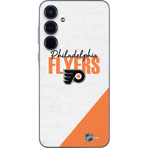 NHL Philadelphia Flyers Script Galaxy A55 5G Skin