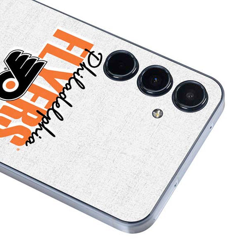 NHL Philadelphia Flyers Script Galaxy A55 5G Skin