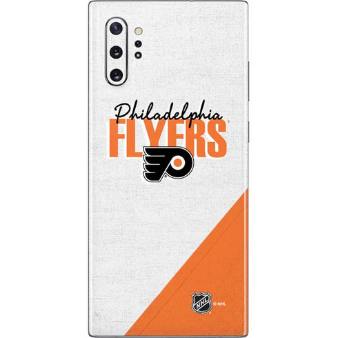 NHL Philadelphia Flyers Script Galaxy Note 10 Plus Skin