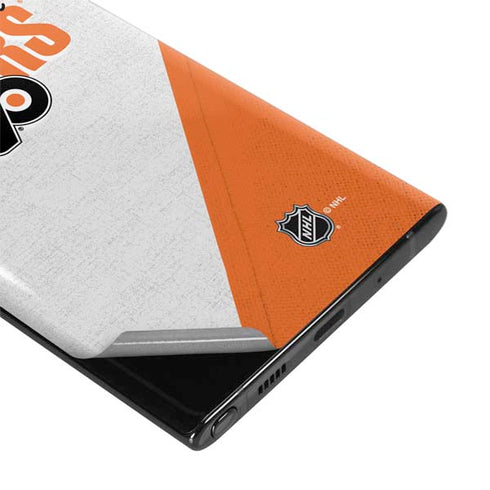 NHL Philadelphia Flyers Script Galaxy Note 10 Plus Skin