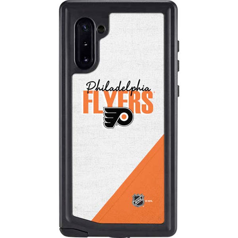 NHL Philadelphia Flyers Script Galaxy Cases