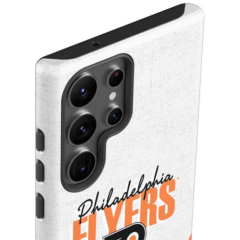 NHL Philadelphia Flyers Script Galaxy S23 Ultra Pro Case