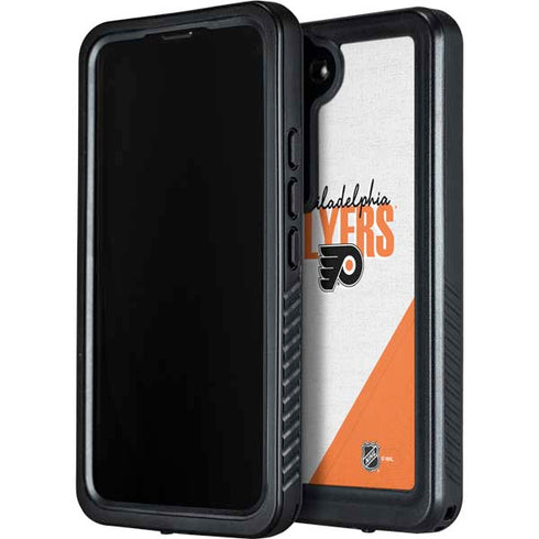 NHL Philadelphia Flyers Script Galaxy S24 Plus Waterproof Case