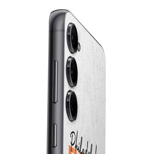 NHL Philadelphia Flyers Script Galaxy S24 Skin