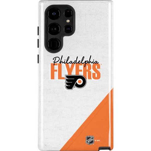 NHL Philadelphia Flyers Script Galaxy Cases