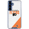 NHL Philadelphia Flyers Script Galaxy S25 Clear Case