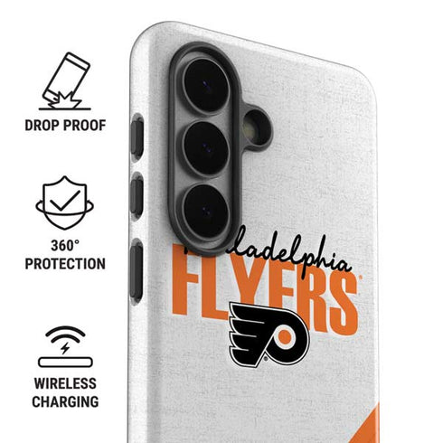 NHL Philadelphia Flyers Script Galaxy S26 Plus Impact Case