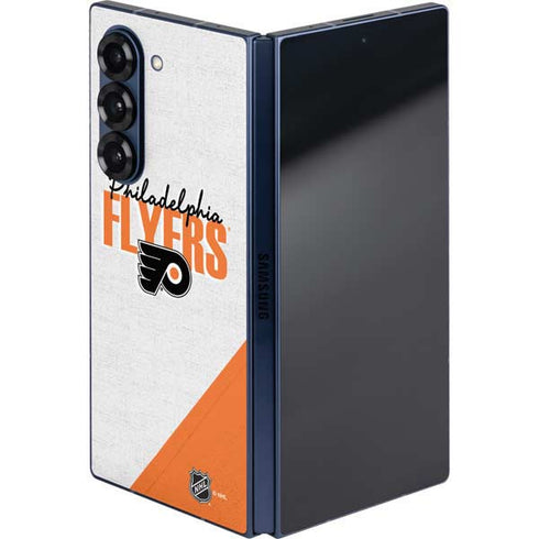 NHL Philadelphia Flyers Script Galaxy Z Fold6 Skin