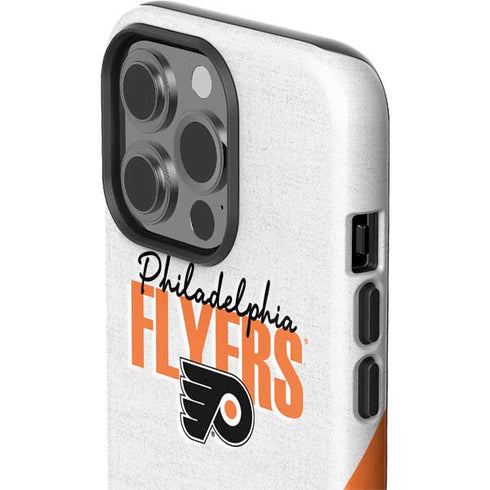 NHL Philadelphia Flyers Script iPhone 15 Pro Impact Case