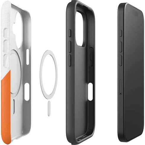 NHL Philadelphia Flyers Script iPhone 16 Plus Magsafe Impact Case