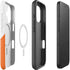 NHL Philadelphia Flyers Script iPhone 16 Plus Magsafe Impact Case