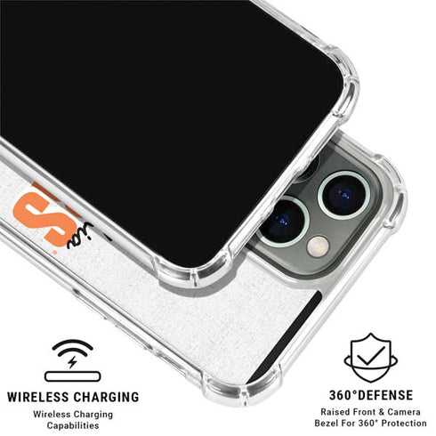 NHL Philadelphia Flyers Script iPhone 16 Pro Clear Case