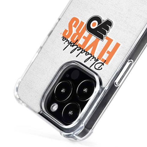 NHL Philadelphia Flyers Script iPhone 16 Pro Max MagSafe Case