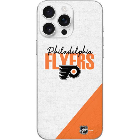 NHL Philadelphia Flyers Script iPhone 16 Pro Max Skin