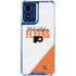 NHL Philadelphia Flyers Script Moto G 5G (2024) Clear Case