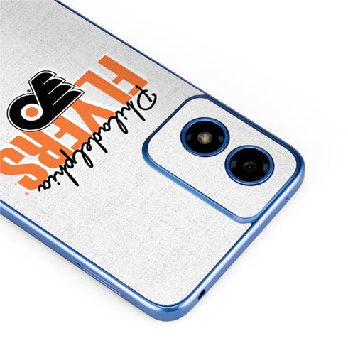 NHL Philadelphia Flyers Script Moto G Play 4G (2024) Skin