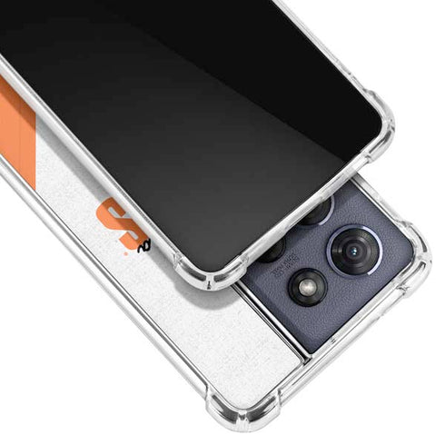 NHL Philadelphia Flyers Script Moto G Stylus 5G (2025) Clear Case