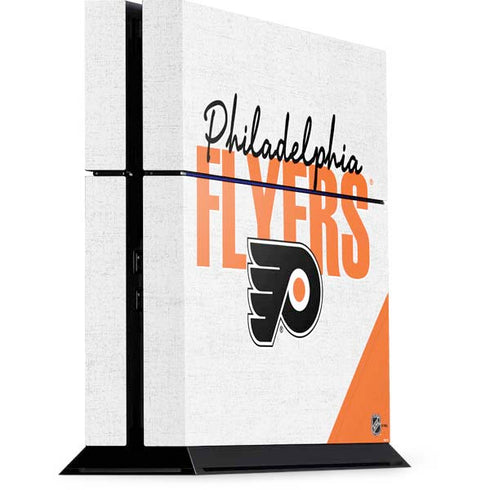 NHL Philadelphia Flyers Script PlayStation PS4 Skins
