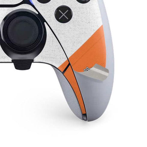 NHL Philadelphia Flyers Script PS5 DualSense Edge Pro Controller Skin