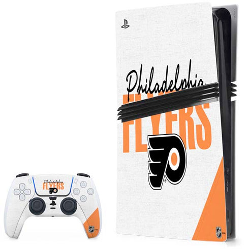NHL Philadelphia Flyers Script PlayStation PS5 Skins