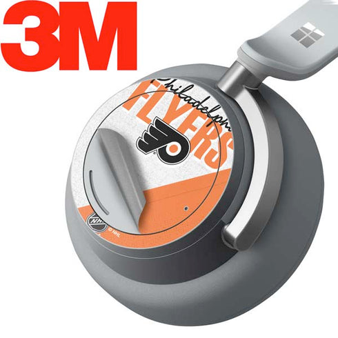 NHL Philadelphia Flyers Script Surface Headphones Skin