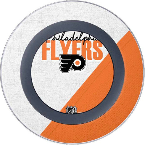 NHL Philadelphia Flyers Script Wireless Charger Skin