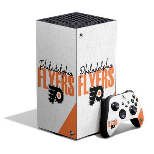 NHL Philadelphia Flyers Script XBox Series X Digital Edition Bundle Skin