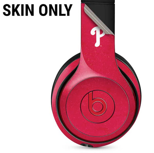 MLB Philadelphia Phillies - Solid Distressed Beats Solo 3 Wireless Skin