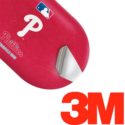 MLB Philadelphia Phillies - Solid Distressed Galaxy Buds Plus Skin
