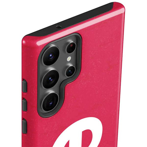 MLB Philadelphia Phillies - Solid Distressed Galaxy S23 Ultra Pro Case