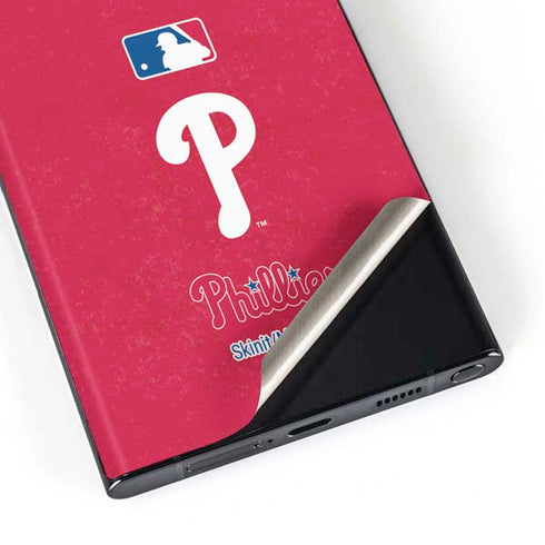 MLB Philadelphia Phillies - Solid Distressed Galaxy Skins