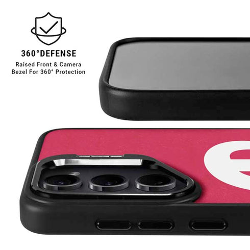 MLB Philadelphia Phillies - Solid Distressed Galaxy S25 Kickstand Case