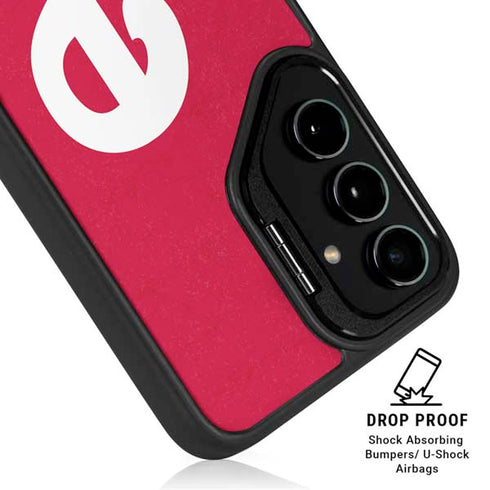 MLB Philadelphia Phillies - Solid Distressed Galaxy S25 Kickstand Case