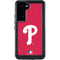 MLB Philadelphia Phillies - Solid Distressed Galaxy S24 Plus Waterproof Case