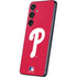 MLB Philadelphia Phillies - Solid Distressed Galaxy S25 Skin