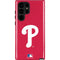 MLB Philadelphia Phillies - Solid Distressed Galaxy S25 Ultra Impact Case
