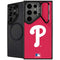 MLB Philadelphia Phillies - Solid Distressed Galaxy S24 Ultra Kickstand Case