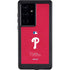 MLB Philadelphia Phillies - Solid Distressed Galaxy S24 Ultra Waterproof Case