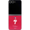 MLB Philadelphia Phillies - Solid Distressed Galaxy Z Flip6 Skin