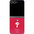 MLB Philadelphia Phillies - Solid Distressed Galaxy Z Flip6 Skin