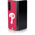 MLB Philadelphia Phillies - Solid Distressed Galaxy Z Fold5 5G Skin