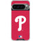 MLB Philadelphia Phillies - Solid Distressed Google Pixel 10 Pro XL Clear Case