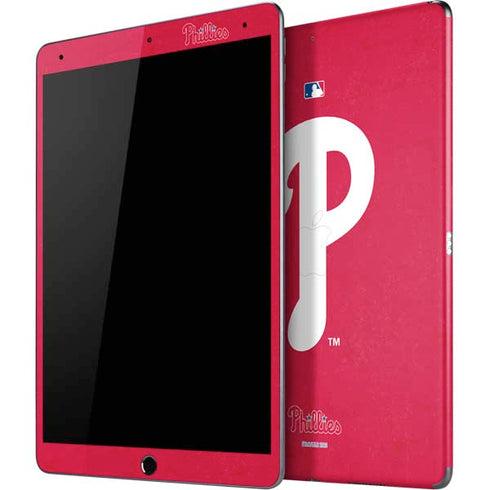 MLB Philadelphia Phillies - Solid Distressed iPad Skins