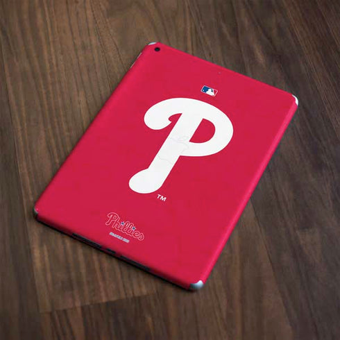 MLB Philadelphia Phillies - Solid Distressed Apple iPad Skin