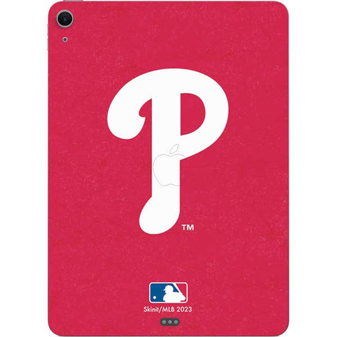 MLB Philadelphia Phillies - Solid Distressed Apple iPad Air Skin