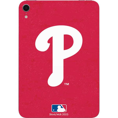MLB Philadelphia Phillies - Solid Distressed Apple iPad Mini Skin