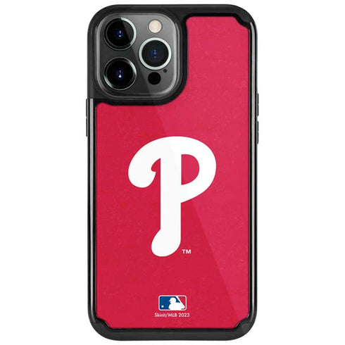 MLB Philadelphia Phillies - Solid Distressed iPhone Cases
