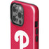 MLB Philadelphia Phillies - Solid Distressed iPhone 15 Pro Impact Case